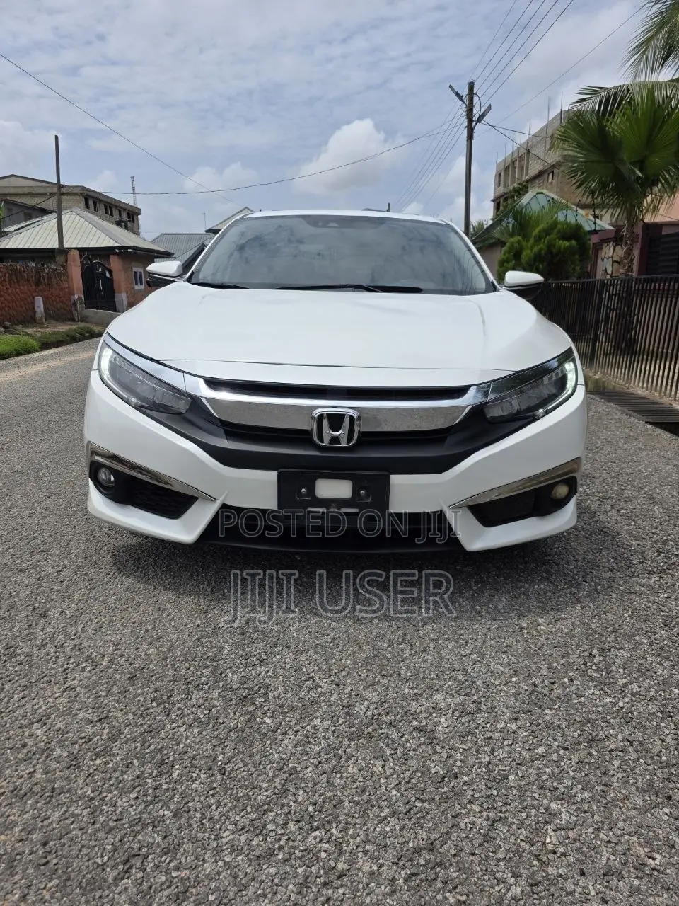 Honda Civic Touring Sedan 2018 White