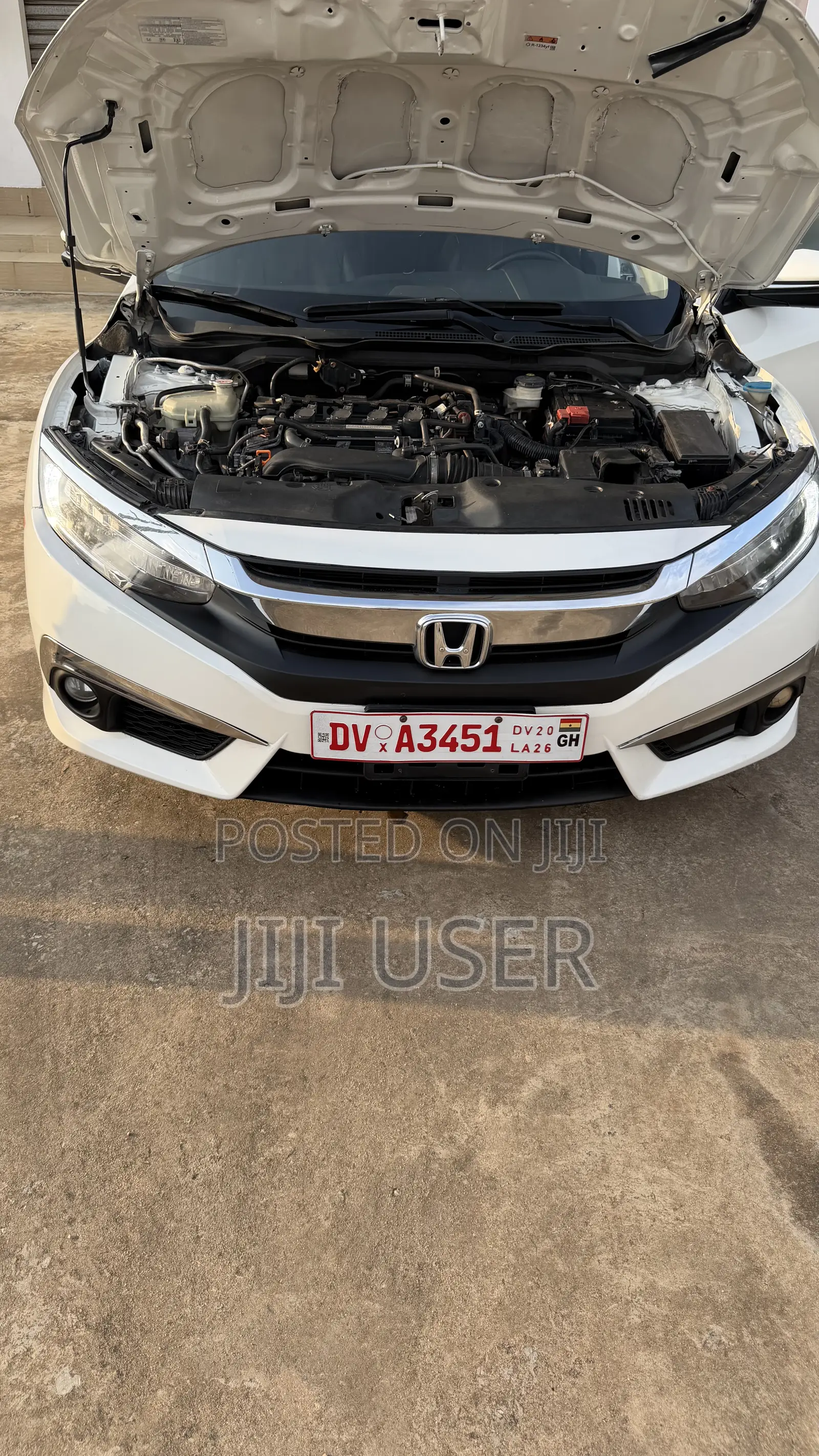 Honda Civic Touring Sedan 2018 White