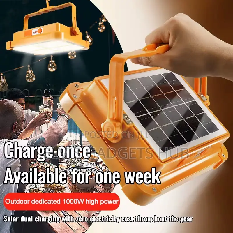Rechargeable/Solar 2400mah Led Flashlight
