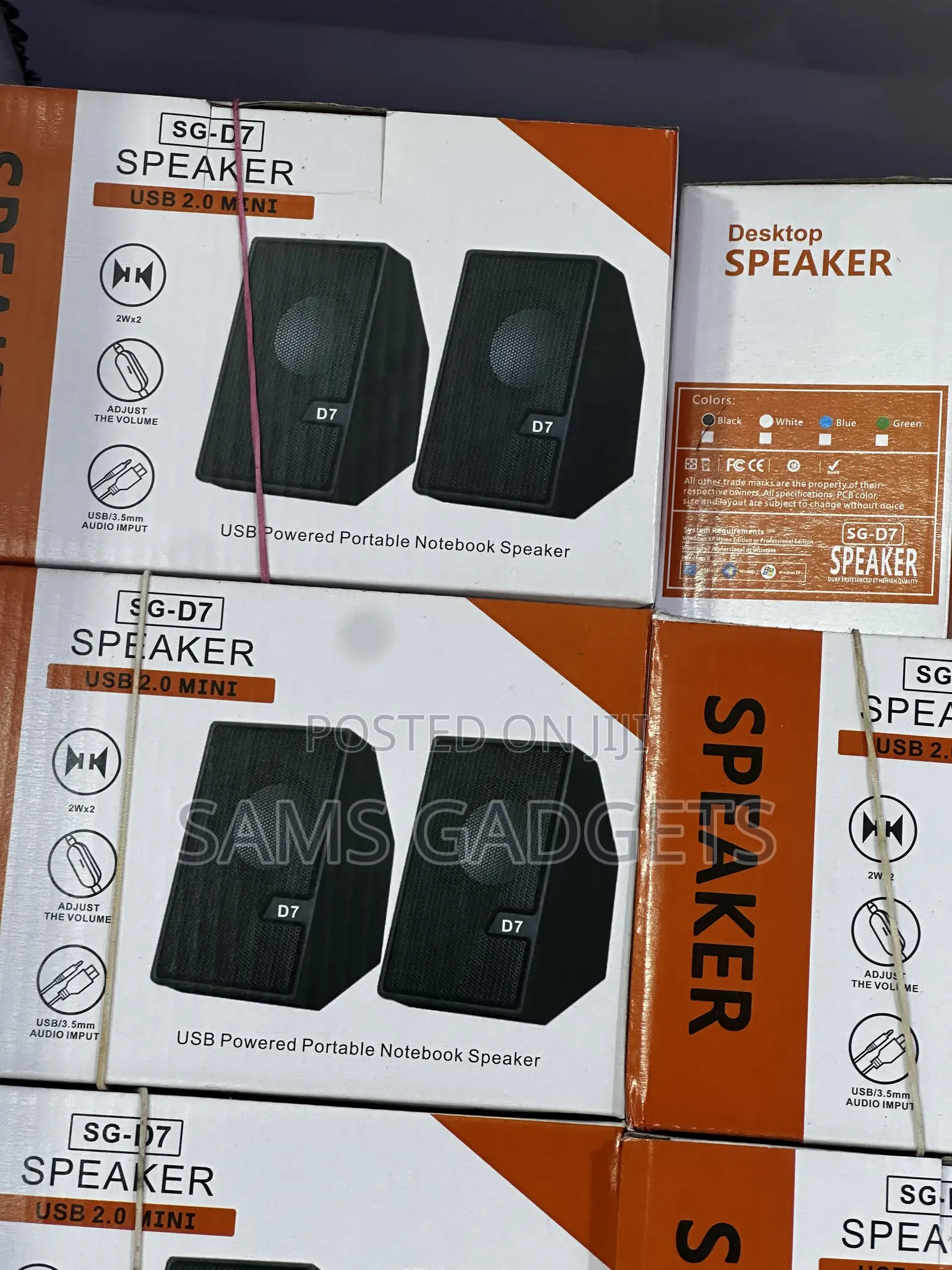 Usb Mini Laptop Speakers - Brand New High Bass Desktop Speaker