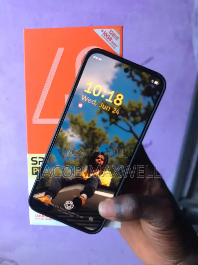Tecno Spark 40 Pro 128 GB Black