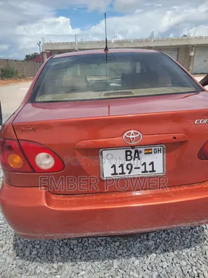 Toyota Corolla 2006 Brown