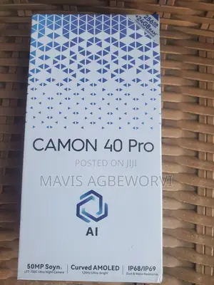 New Tecno Camon 40 Pro 5G 256 GB Black
