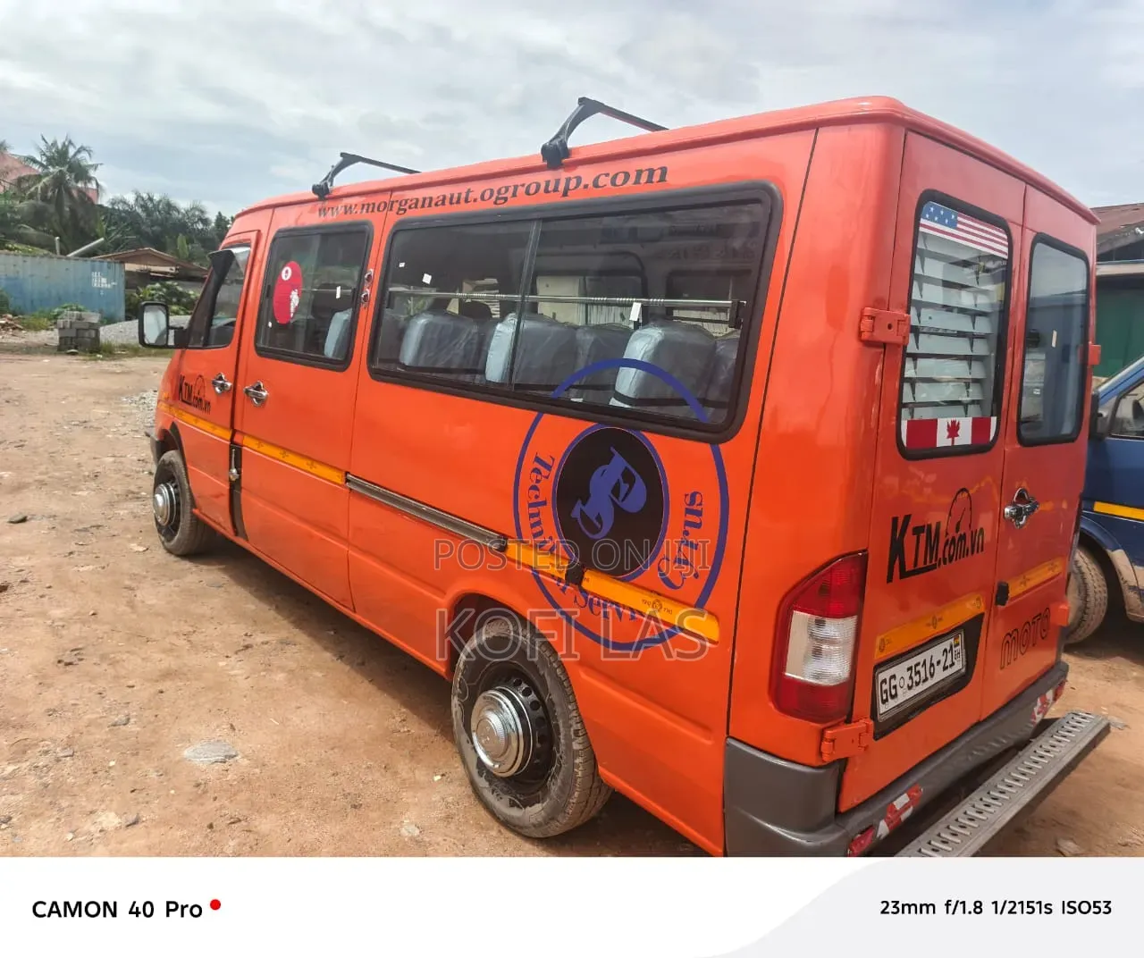 Mercedes-Benz Sprinter 2010 Orange