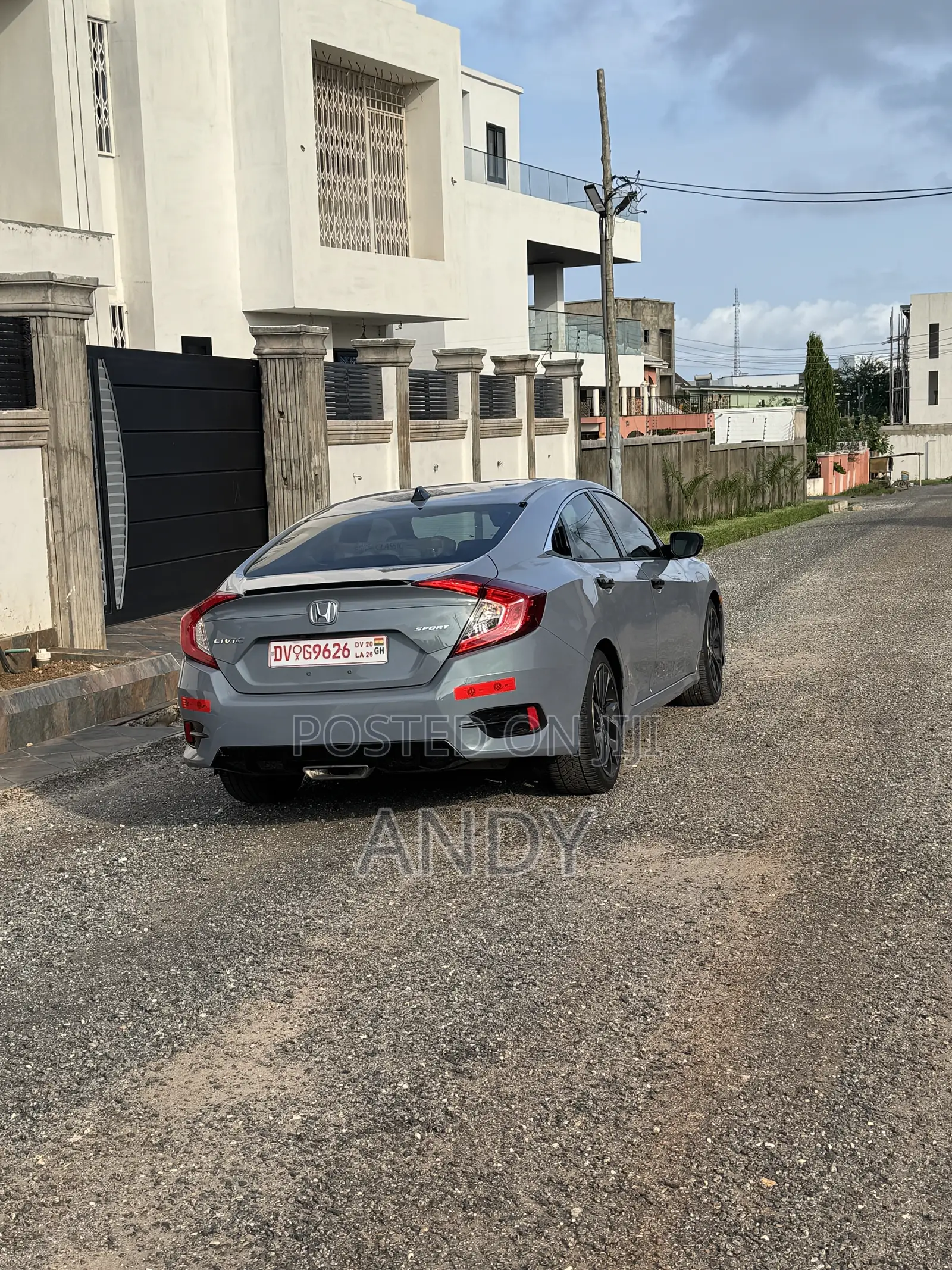 Honda Civic Sport 2021 Gray