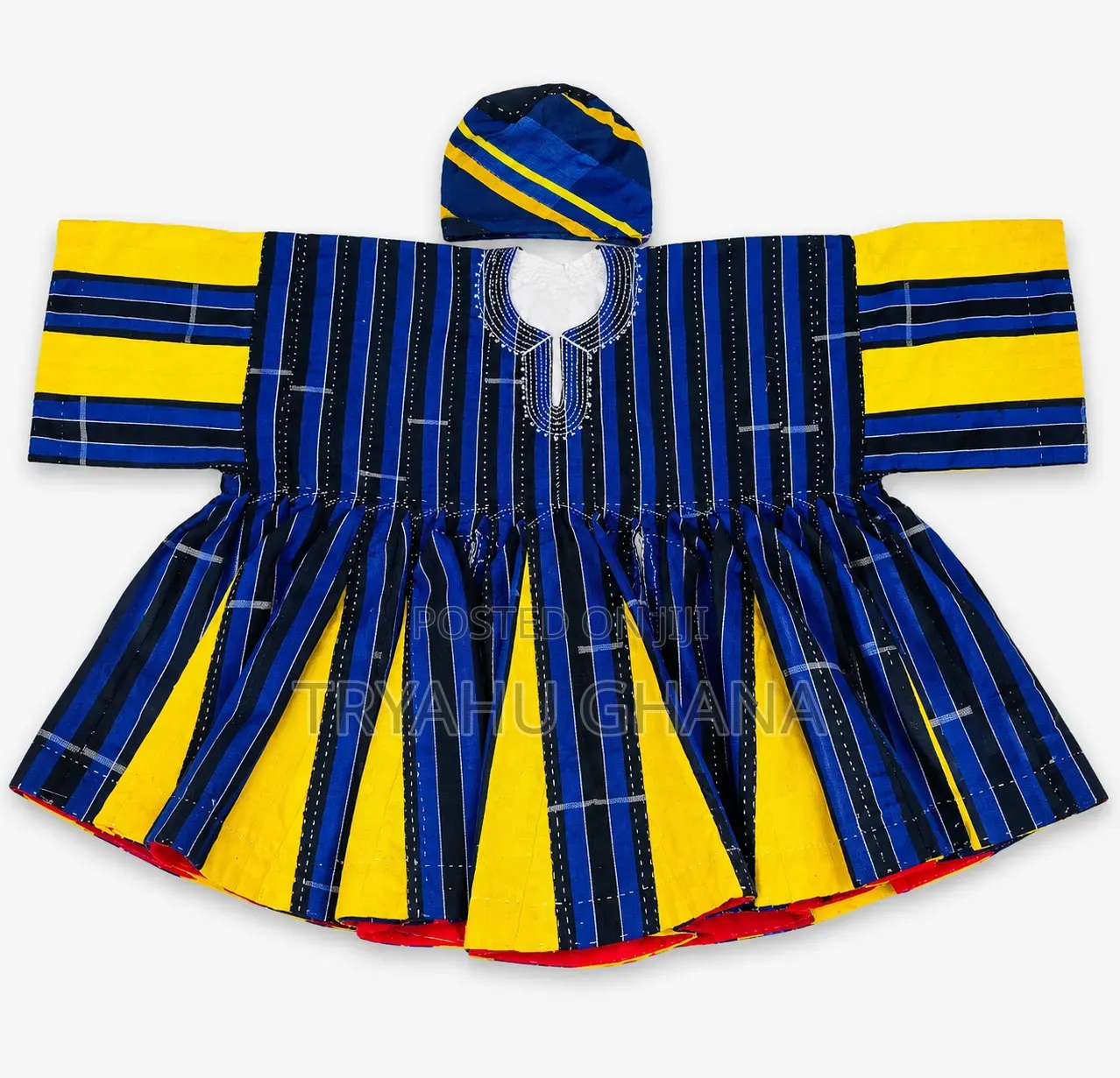 Beautifully Handcrafted Ghanaian Smock Made With Premium Materials