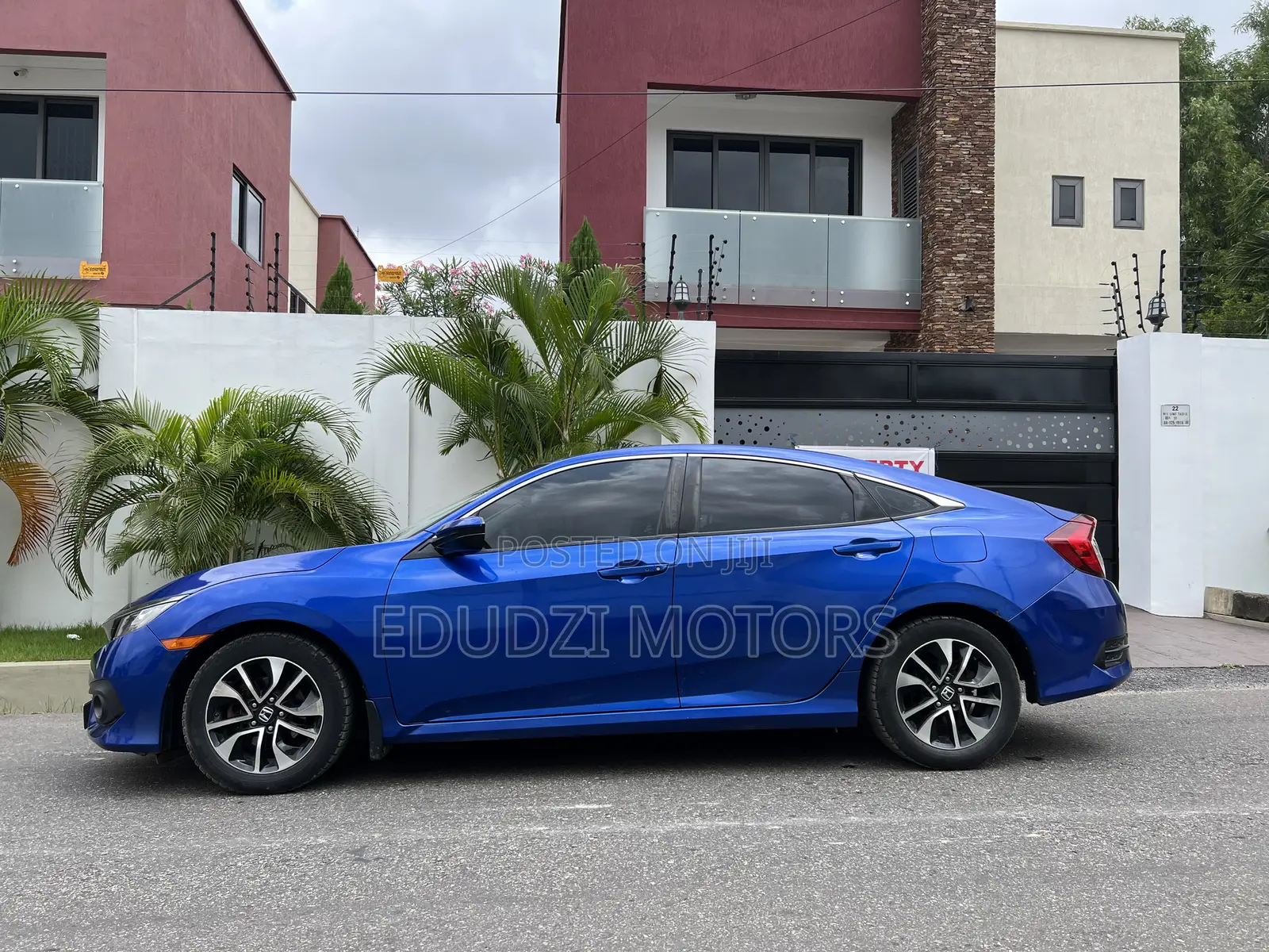 Honda Civic EX Sedan 2018 Blue