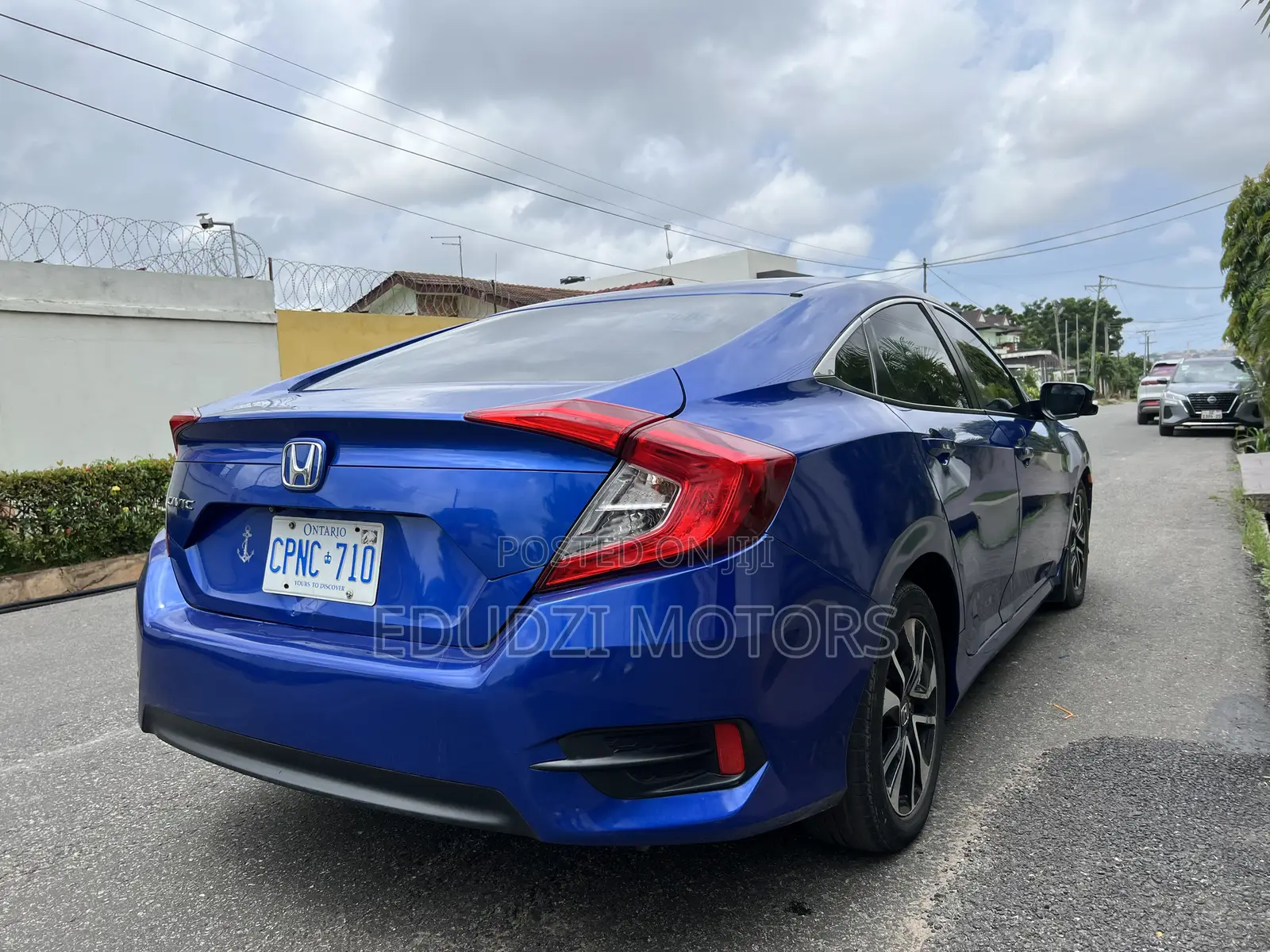 Honda Civic EX Sedan 2018 Blue