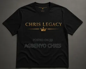 Chris Legacy Black Vintage T-Shirt