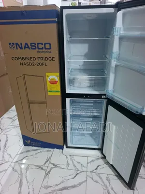 Nasco 158l Gross Double Door Refrigerator (Dd2-20/Nasd2-20)