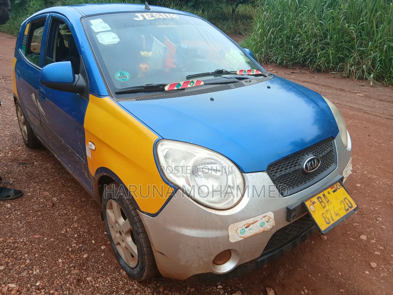 Kia Morning 2012 Blue