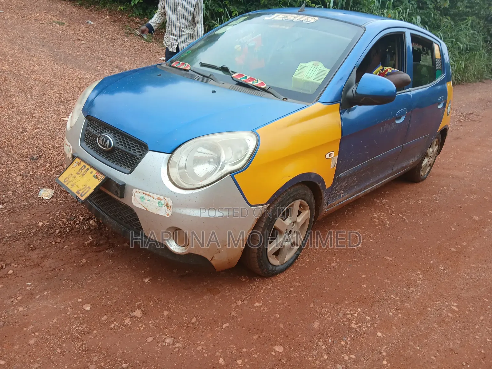Kia Morning 2012 Blue
