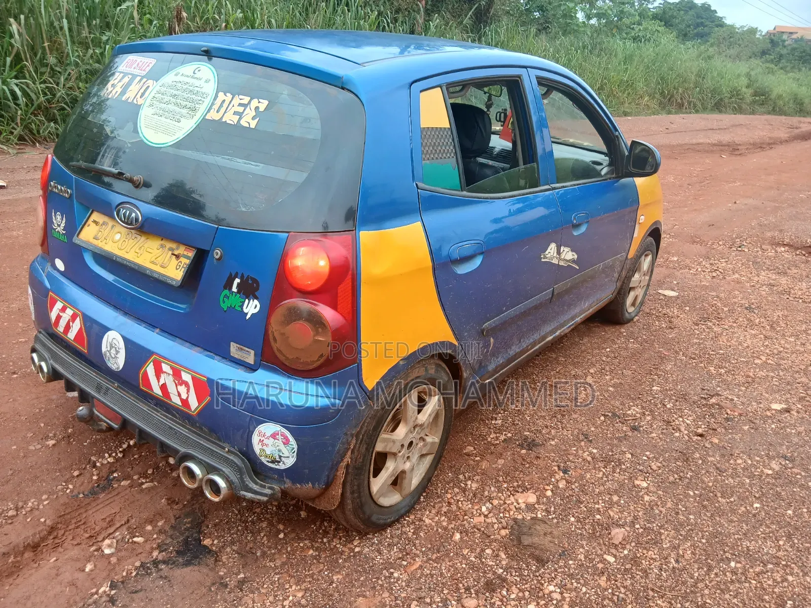 Kia Morning 2012 Blue