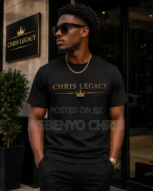 Chris Legacy Black Vintage T-Shirt