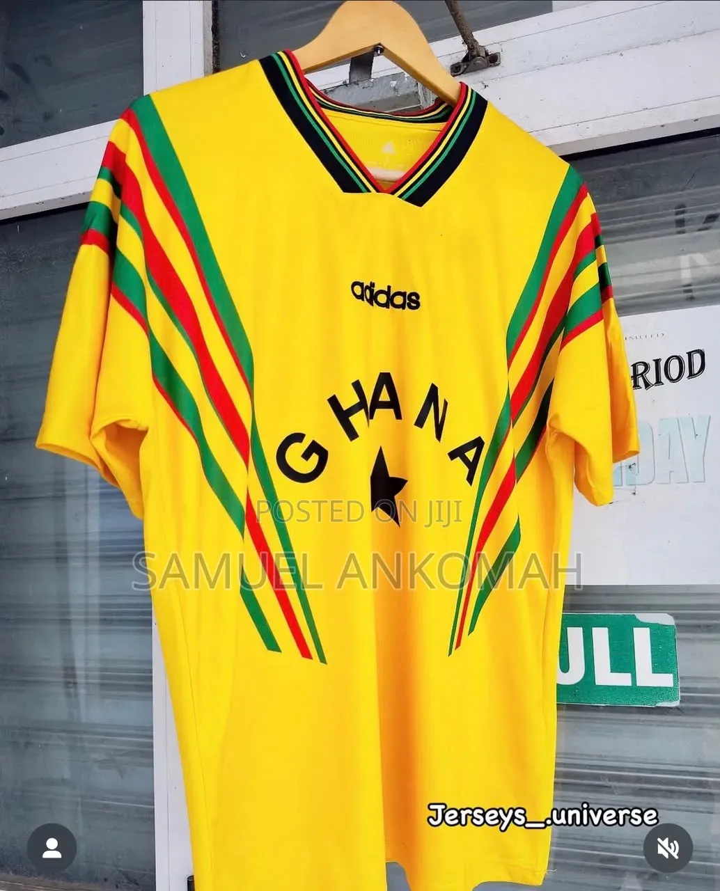 Classic Ghana Adidas Fan Jersey