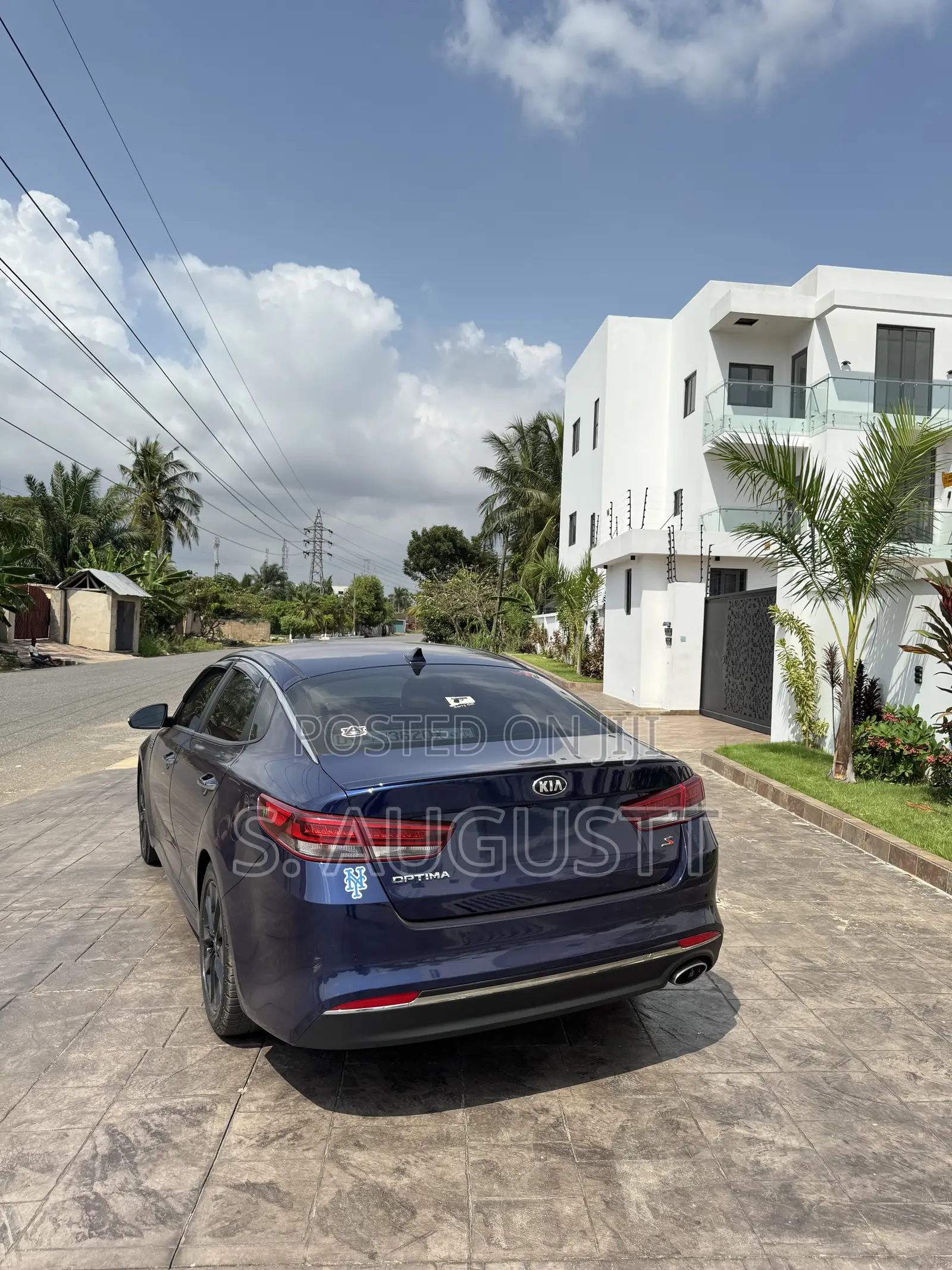 Kia Optima S 2018 Blue