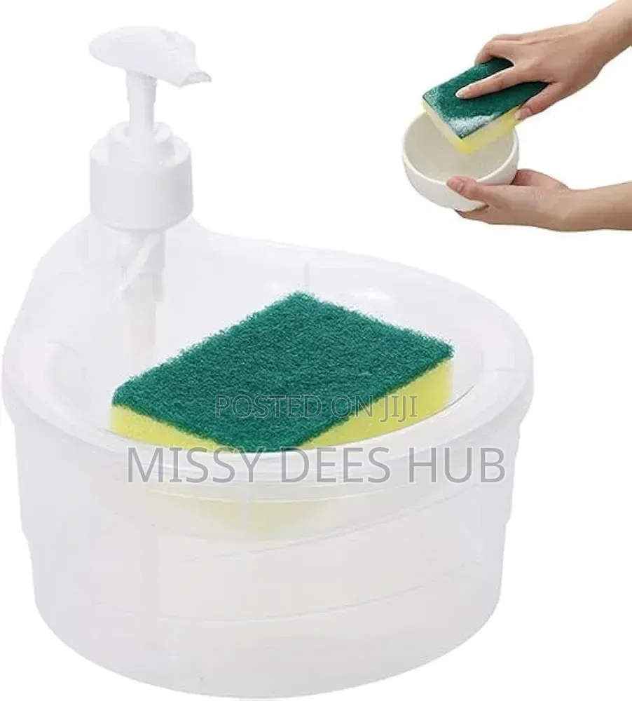 2in1 Liquid Soap Dispenser