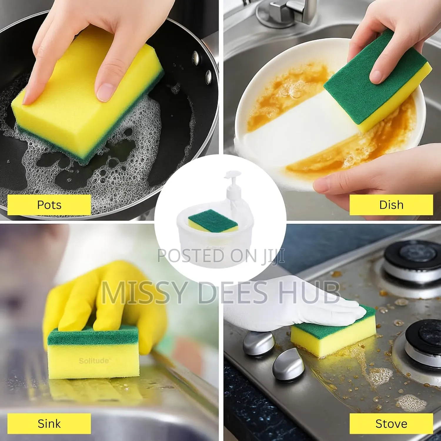 2in1 Liquid Soap Dispenser