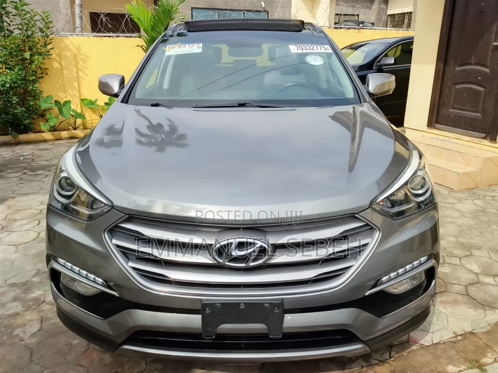 Hyundai Santa Fe Limited AWD 2017 Gray