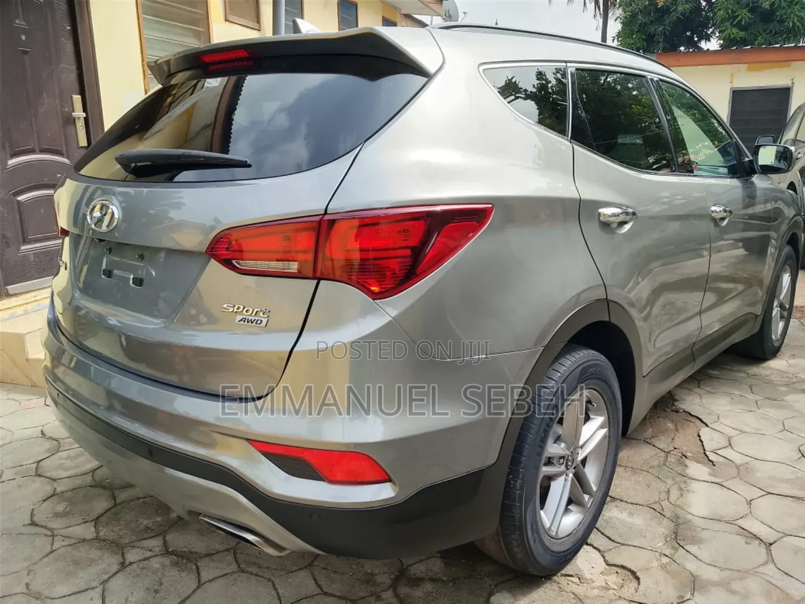 Hyundai Santa Fe Limited AWD 2017 Gray