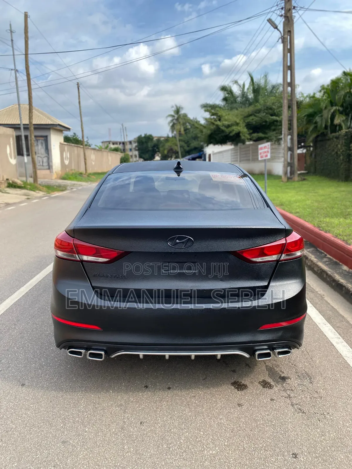 Hyundai Elantra 2018 Black