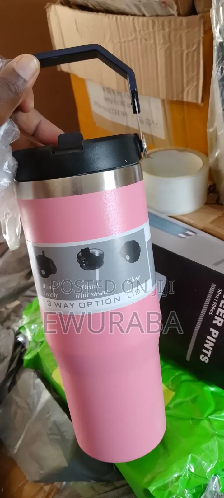 Vacuum Flask With Handle