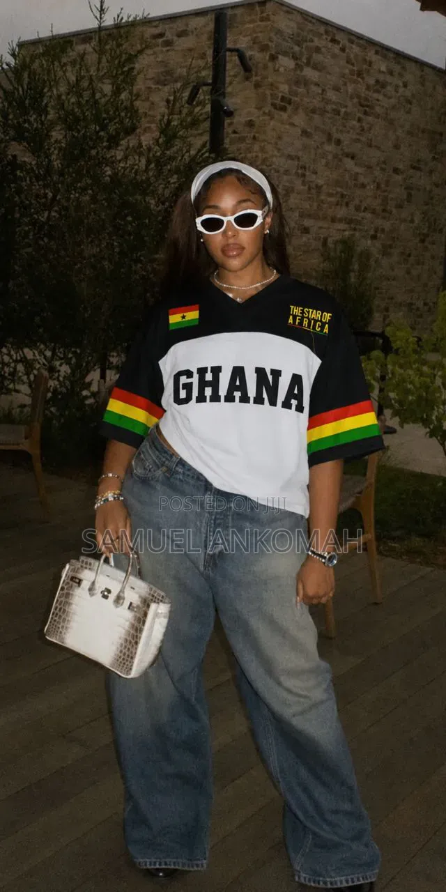 Stylish Ghana Casual Supporter T-Shirt
