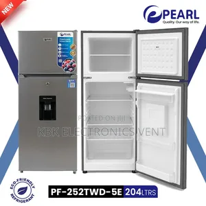 Pearl 204liters Double Door Refrigerator Water Dispenser