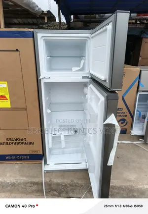 Nasco 107liter Double Door Refrigerator