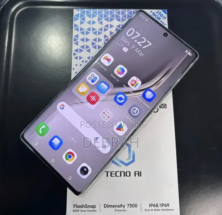 New Tecno Camon 40 Pro 5G 256 GB Green