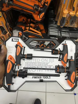 8pcs Metric T-Handle Set