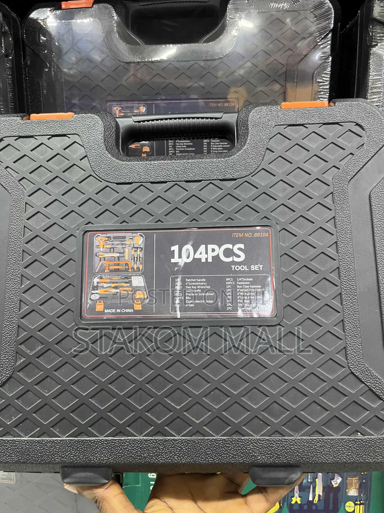 Tools Kit With a Box - 105 Pieces