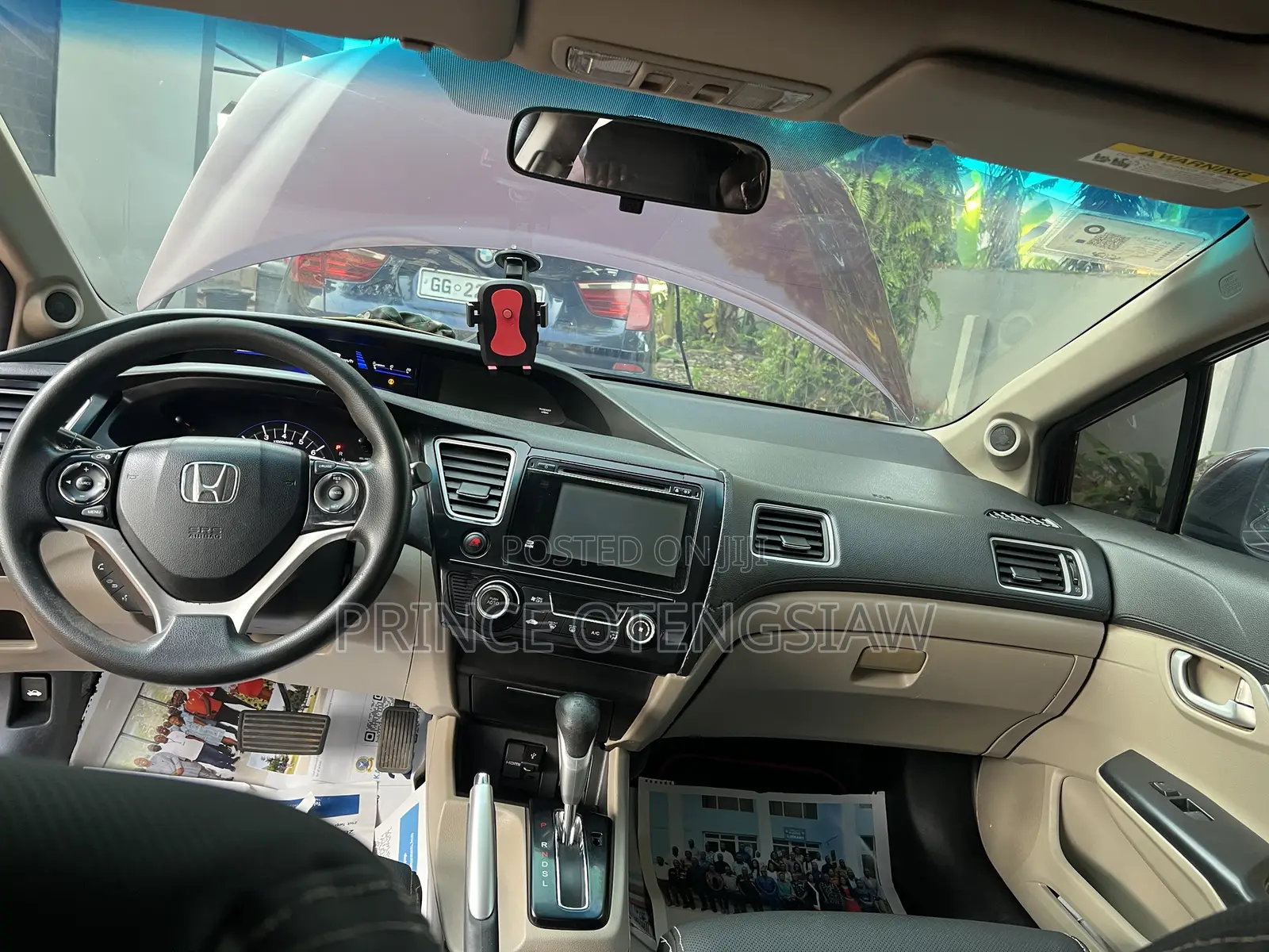 Honda Civic EX 4dr Sedan (1.8L 4cyl CVT) 2014
