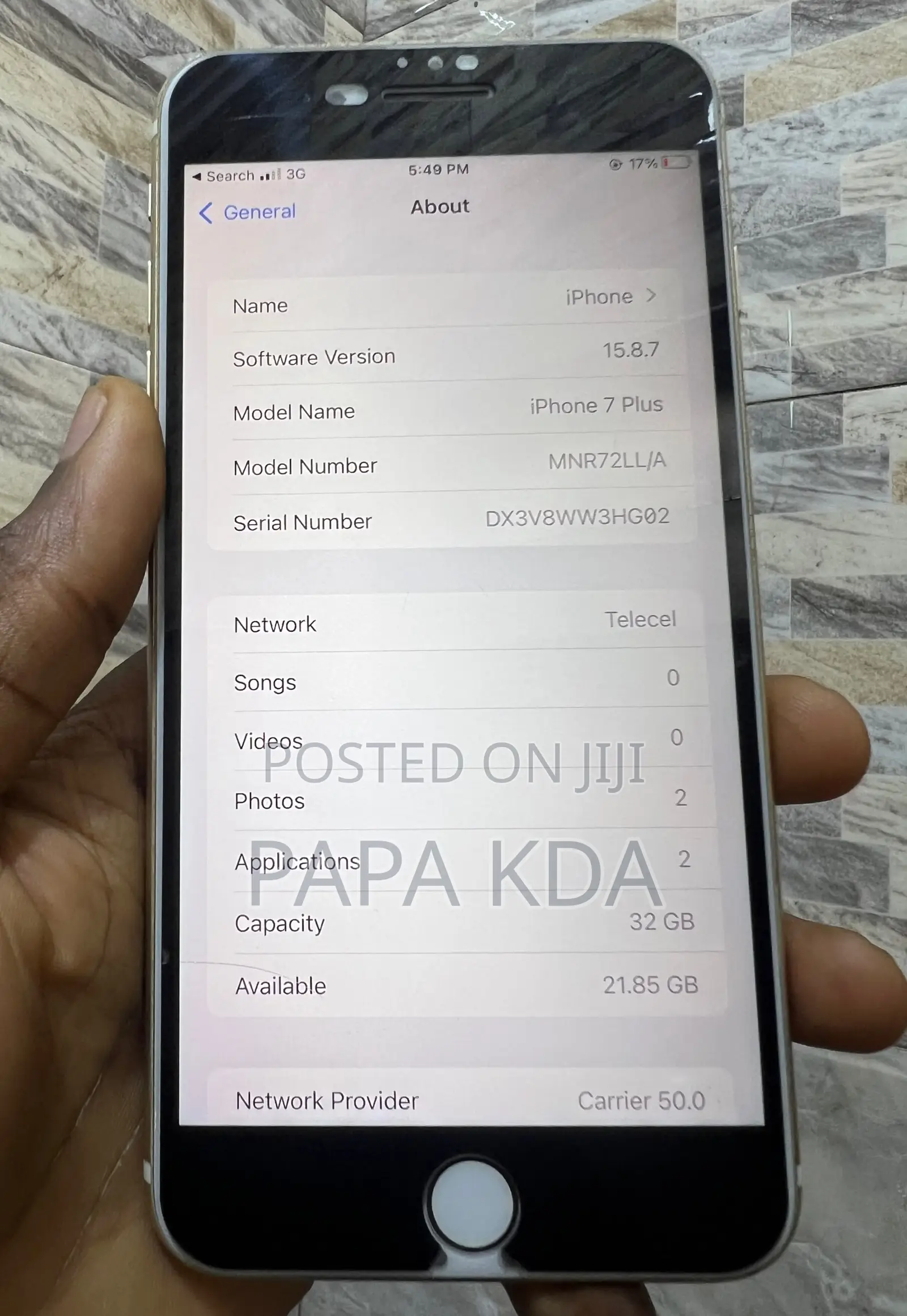 Apple iPhone 7 Plus 32 GB Gold