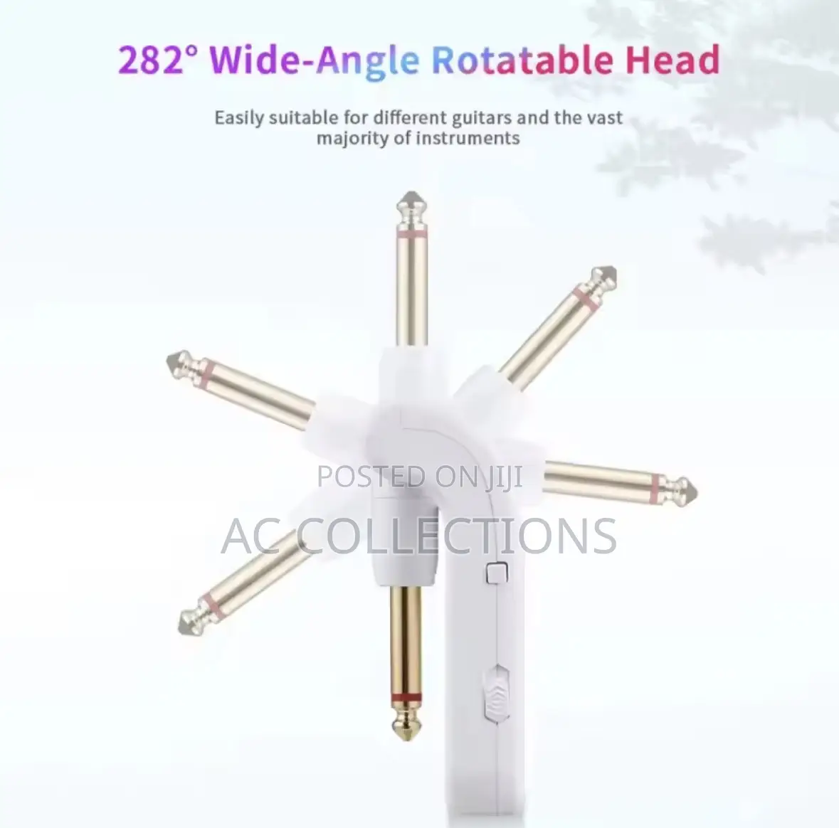 Wireless Guitar Transmitter [White]