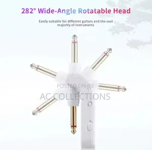 Wireless Guitar Transmitter [White]