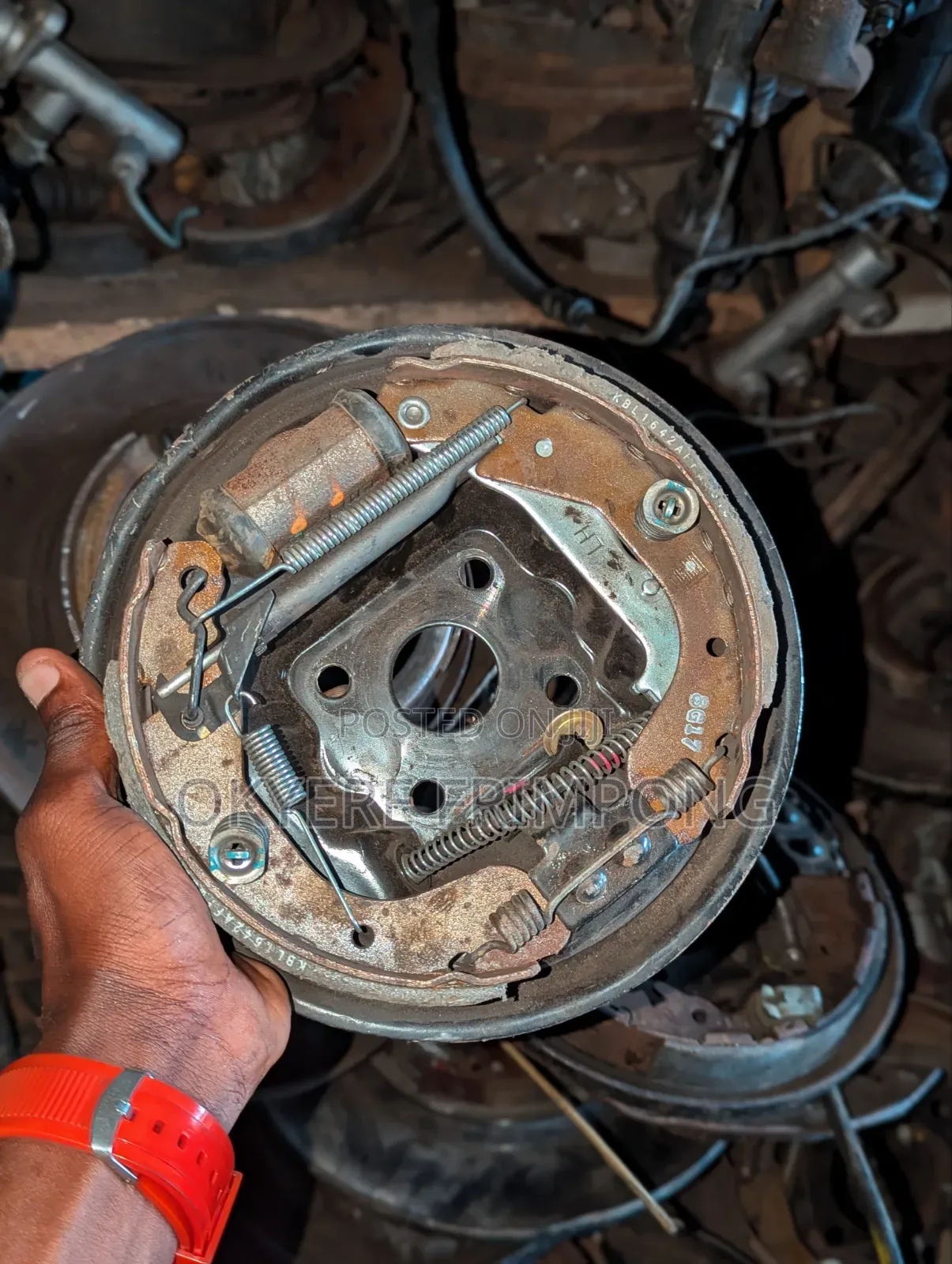 Brake Shoe And Drum