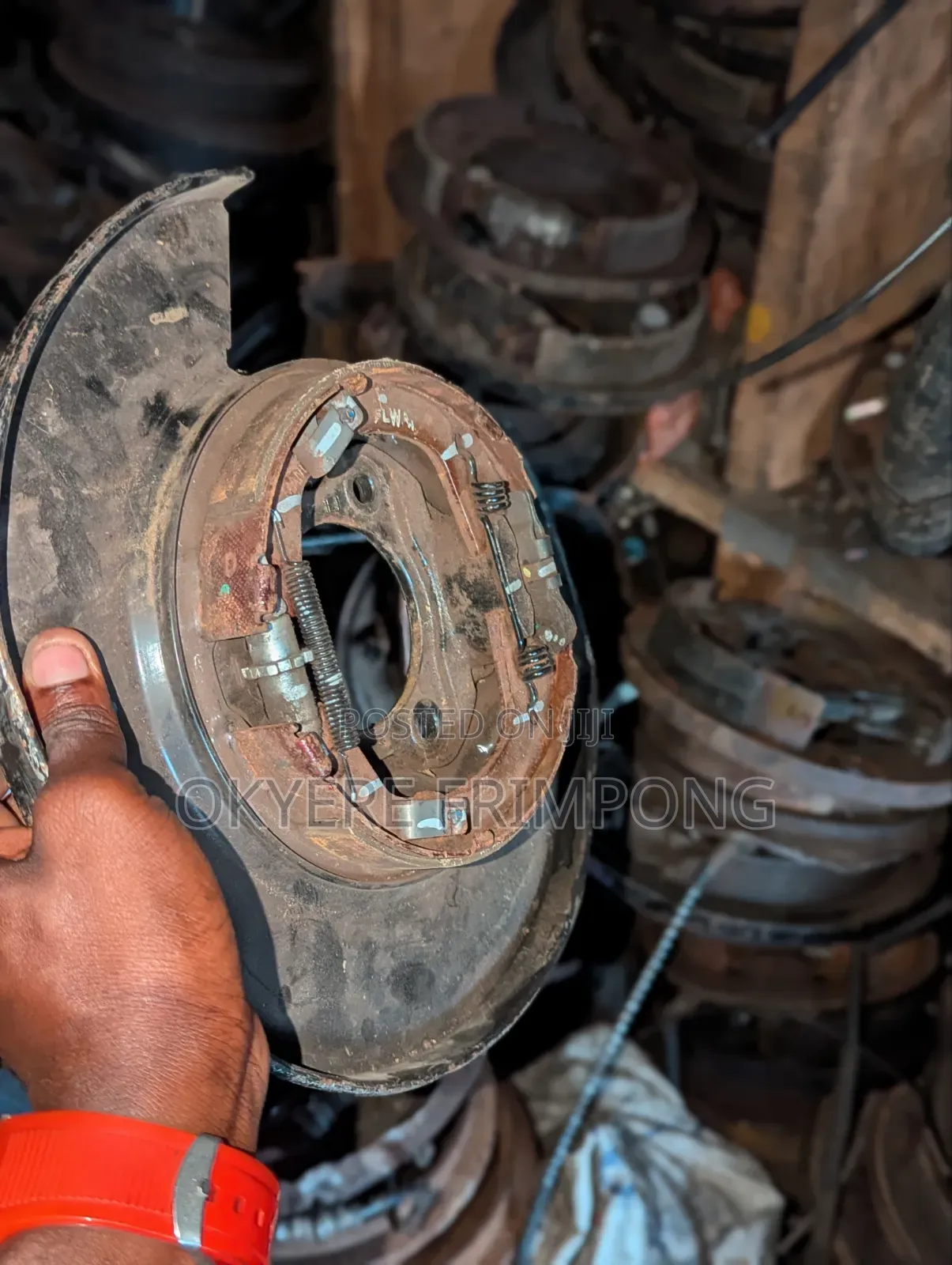 Brake Shoe And Drum