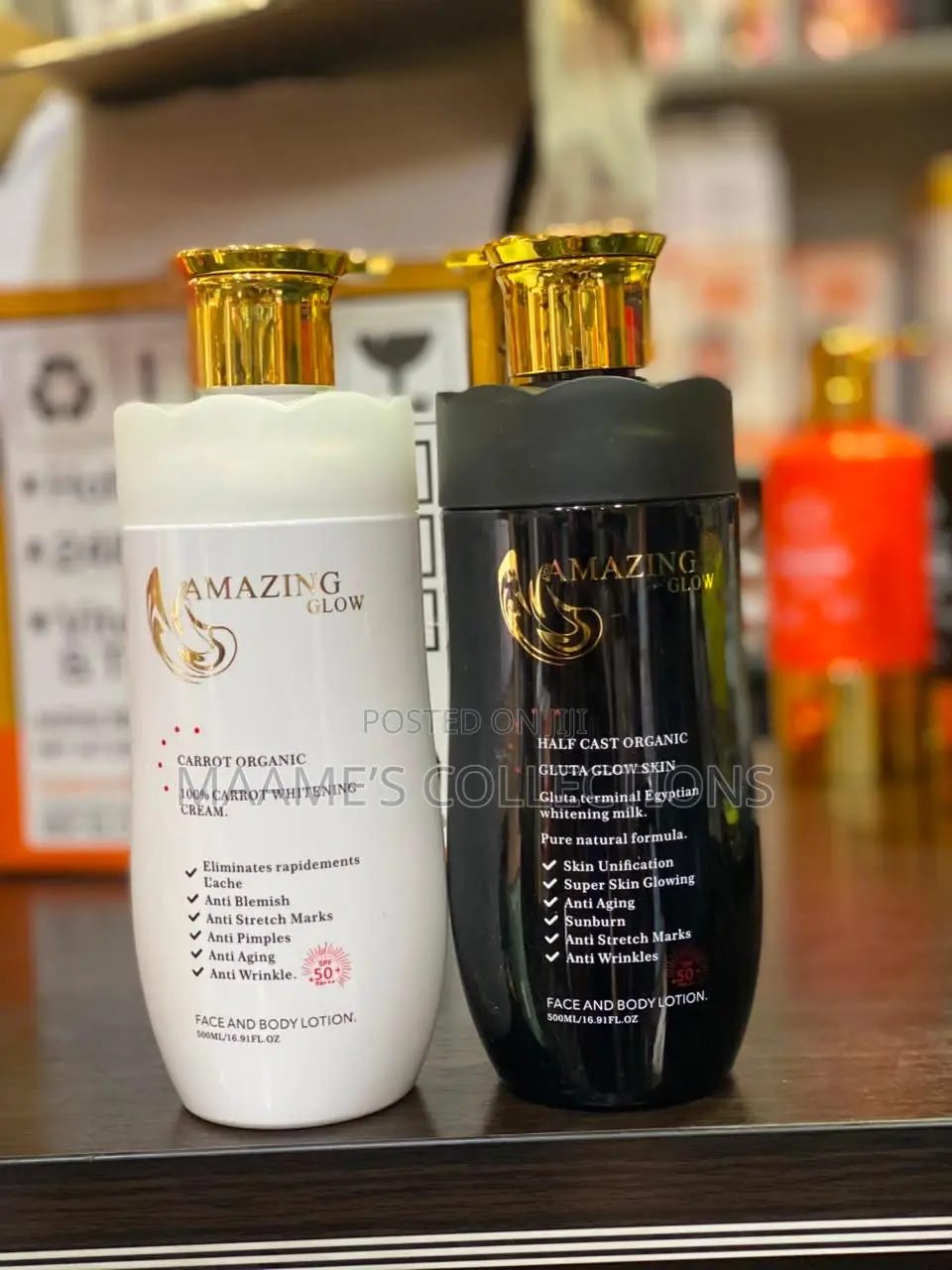 Amazing Glow Organic Body Lotions