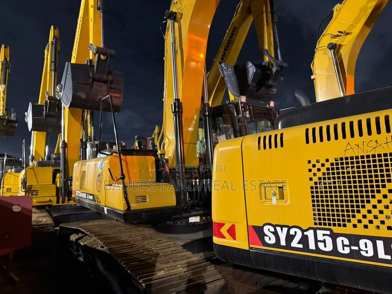 Sany Excavators With Mitshibushi Engine Type Available