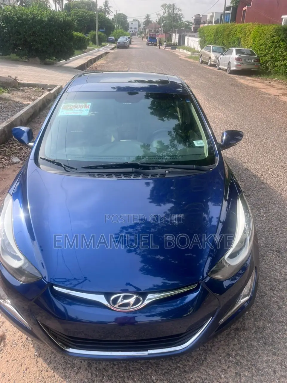 Hyundai Elantra Limited Sedan FWD (1.8L 4cyl 6A) 2016 Blue