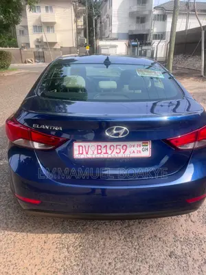 Hyundai Elantra Limited Sedan FWD (1.8L 4cyl 6A) 2016 Blue