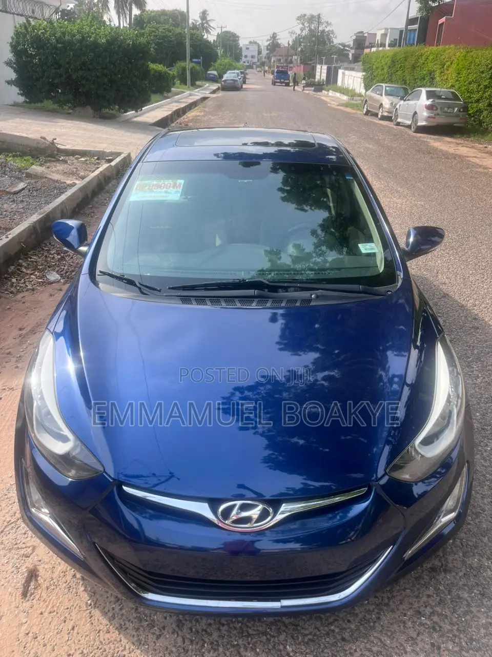 Hyundai Elantra Limited Sedan FWD (1.8L 4cyl 6A) 2016 Blue