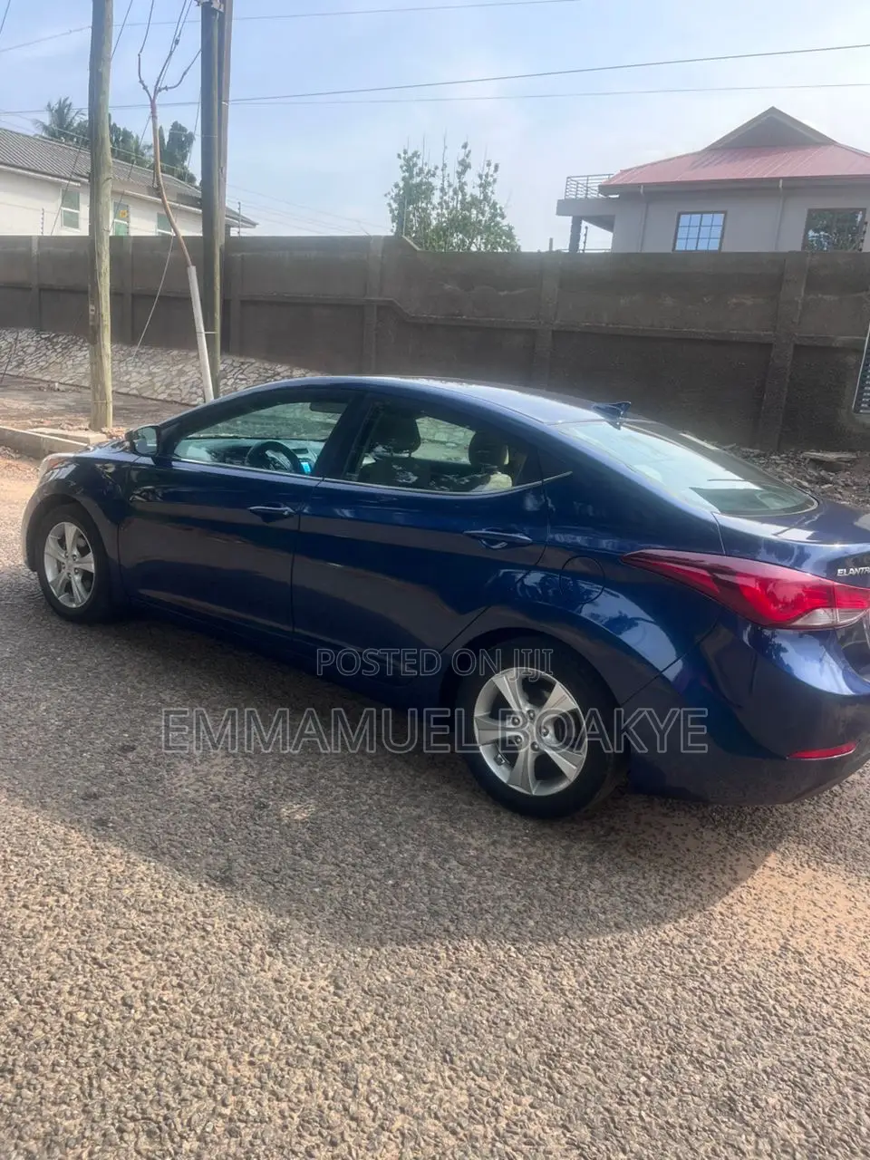 Hyundai Elantra Limited Sedan FWD (1.8L 4cyl 6A) 2016 Blue