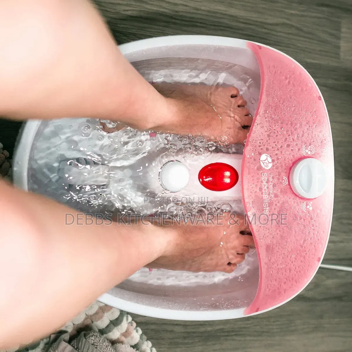 Electric Perdicue And Foot Massaging Bowl