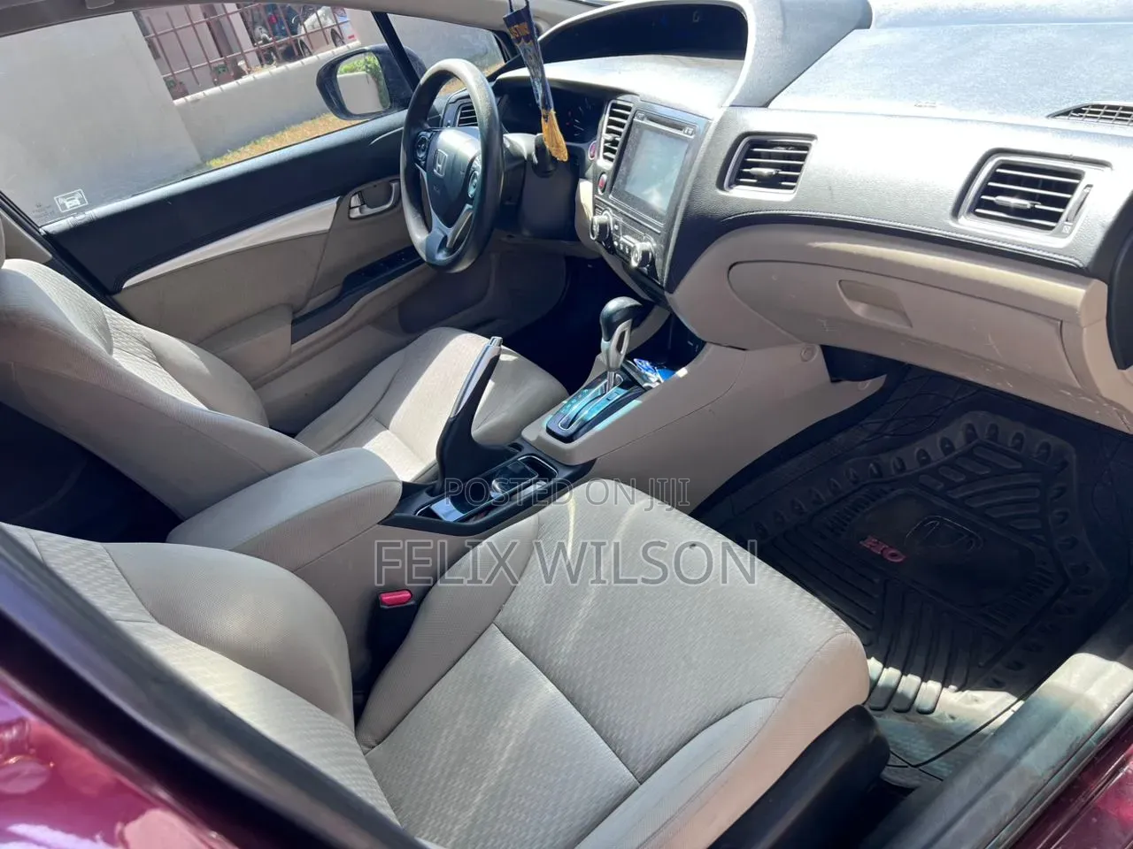 Honda Civic 2014 Burgundy