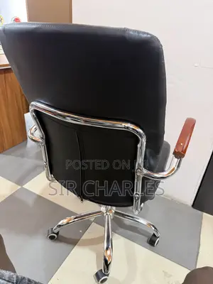 Leather Swivel Office Chair
