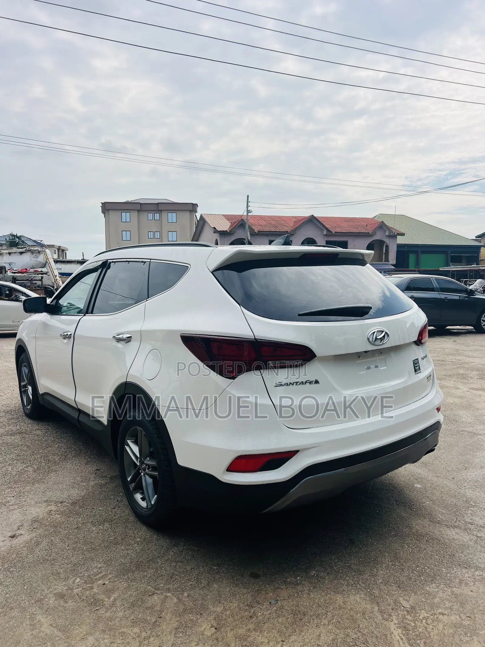 Hyundai Santa Fe Limited AWD 2016 White