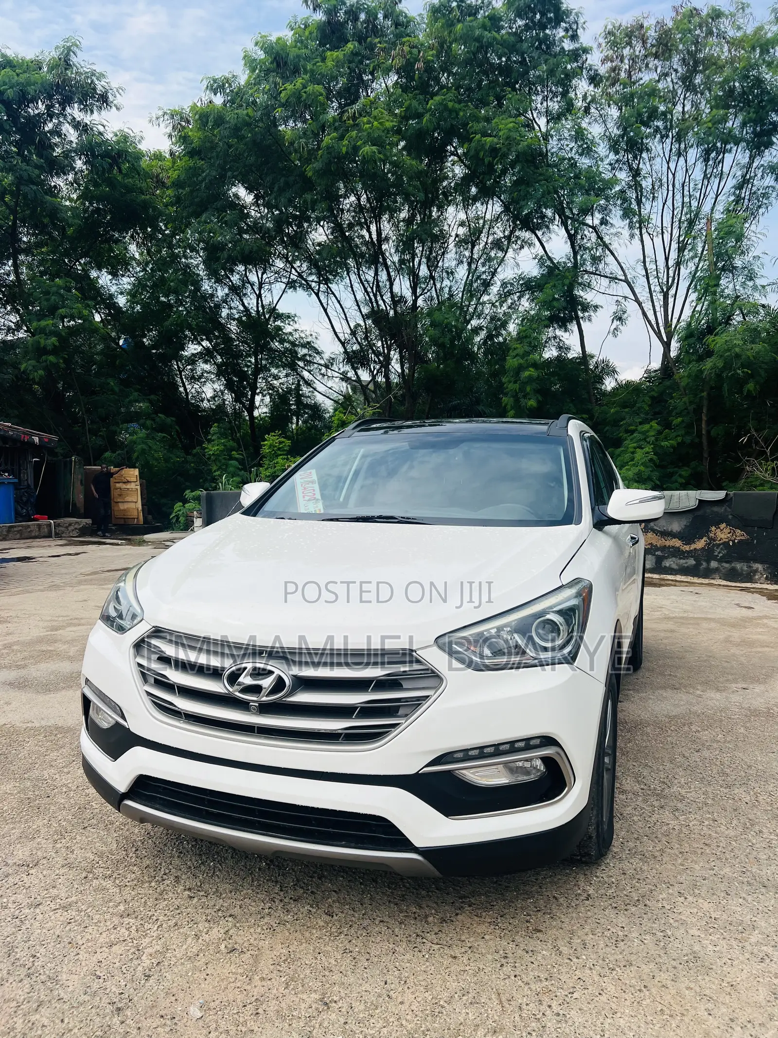 Hyundai Santa Fe Limited AWD 2016 White