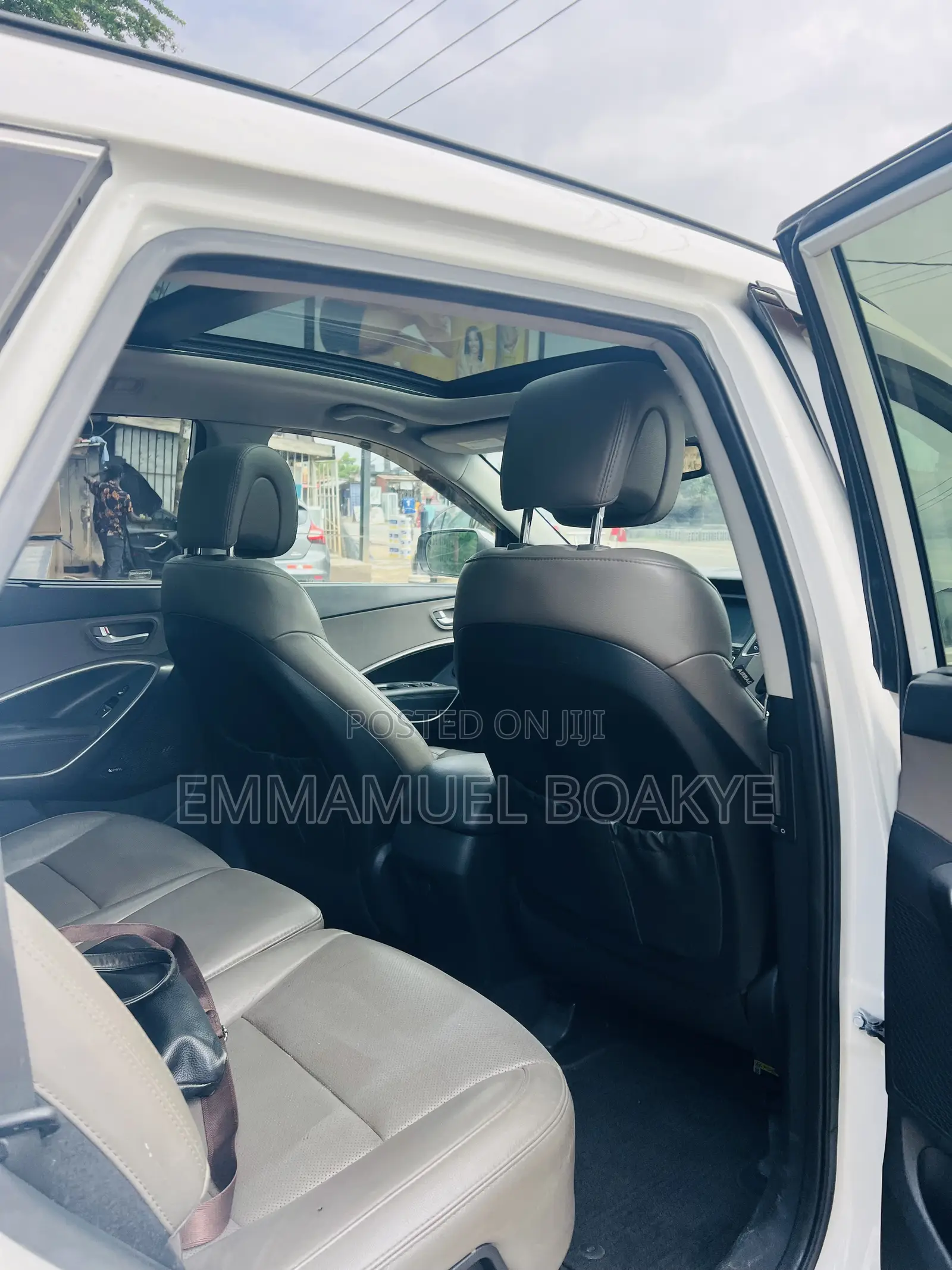 Hyundai Santa Fe Limited AWD 2016 White
